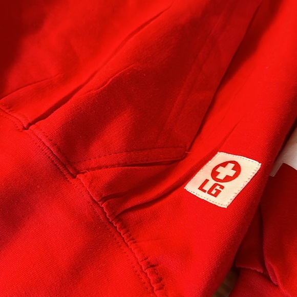 Women red iconic hoodie - life guard - Santa Cruz - Picture 3 of 8
